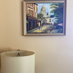 Framed painting